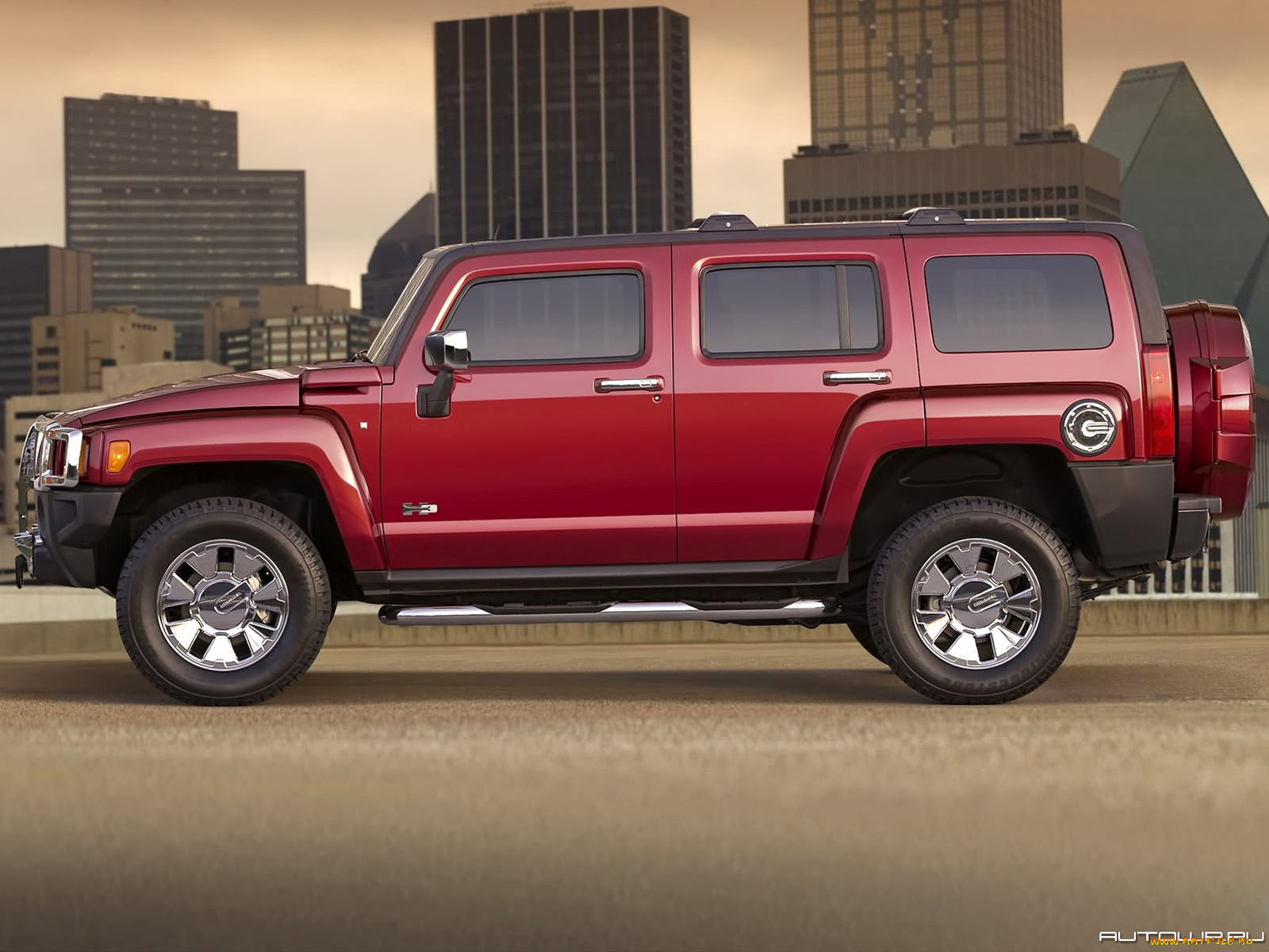 hummer, h3, 2007, 